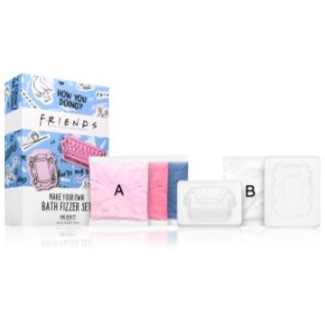 Mad Beauty Friends set pentru fabricarea bombelor de baie efervescente parfum Coconut & Pomegranate & Raspberry