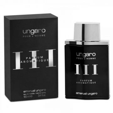 Ungaro III Aromatique, Apa de toaleta, Barbati (Concentratie: Apa de Toaleta, Gramaj: 100 ml)