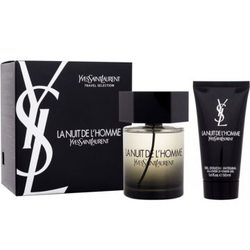 Yves Saint Laurent La Nuit L Homme 100ml.50sg Apa De Toaleta Barbati SET Ml