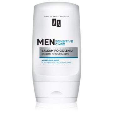 AA Cosmetics Men Sensitive balsam after shave calmant si hidratant pentru piele sensibilă