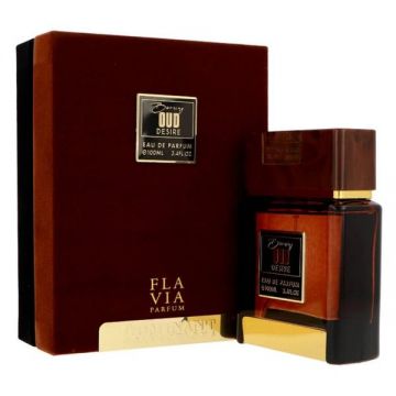 Apa de Parfum pentru Barbati - Flavia Burning Oud Desire Eau de Parfum, 100 ml