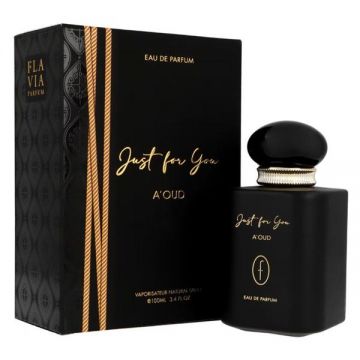 Apa de Parfum pentru Barbati - Flavia Just For You A'Oud Eau de Parfum, 100 ml