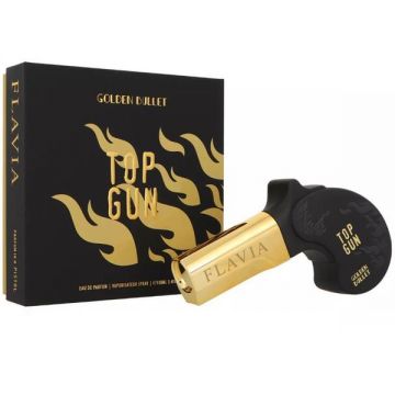 Apa de Parfum pentru Barbati - Flavia Top Gun Golden Bullet Eau de Parfum, 100 ml