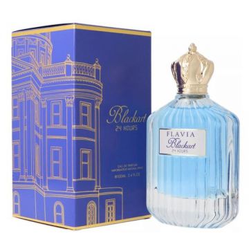 Apa de Parfum Unisex - Flavia Blackart 24 Hours Eau de Parfum, 100 ml