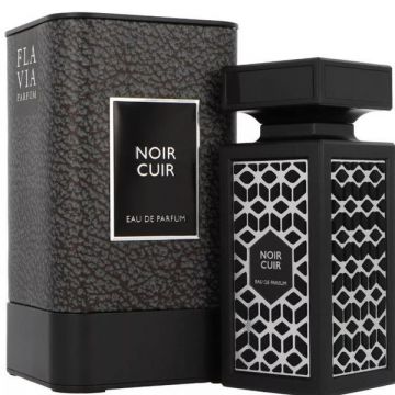 Apa de Parfum Unisex - Flavia Noir Cuir Eau de Parfum, 90 ml