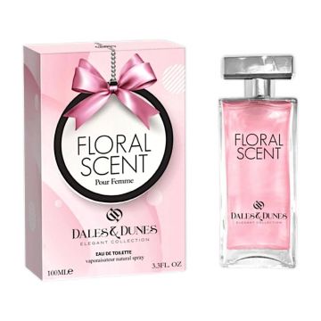 Apa de toaleta, Dales&Dunes Floral Scent 100ml, dama de firma original