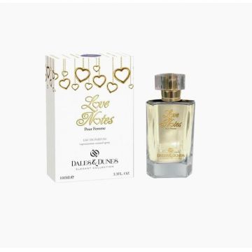 Apa de toaleta, Dales&Dunes Love Notes 100 ml, dama de firma original