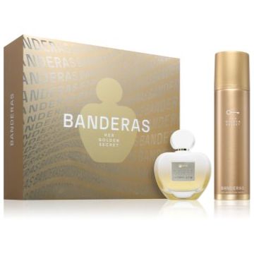 Banderas Her Golden Secret set cadou pentru femei