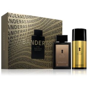 Banderas The Golden Secret set cadou pentru bărbați