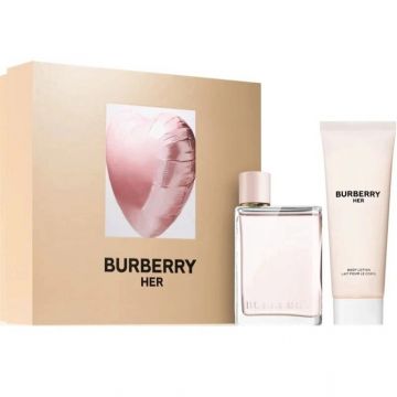 Burberry Her 50ml.75bl Apa De Parfum Femei SET