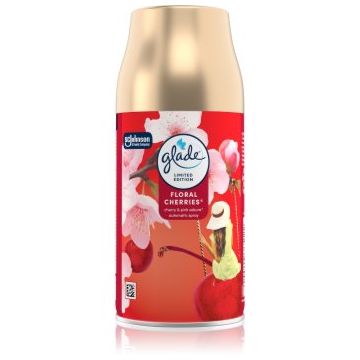 GLADE Automatic Floral Cherries automat de odorizare a aerului rezervă