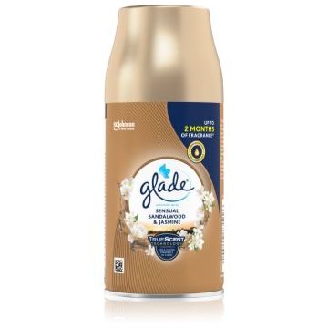 GLADE Automatic Sensual Sandalwood & Jasmine automat de odorizare a aerului rezervă
