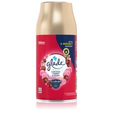 GLADE Automatic Spray Luscious Cherry & Peony automat de odorizare a aerului rezervă