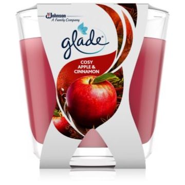 GLADE Cosy Apple&Cinnamon lumânare parfumată