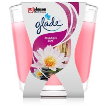 GLADE Relaxing Zen lumânare parfumată