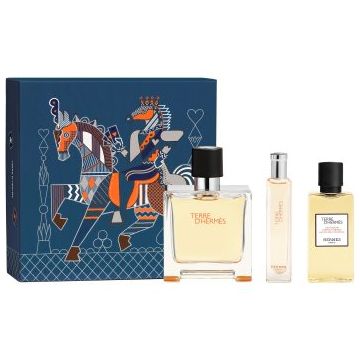 HERMÈS Terre d’Hermès Gift Set Parfum set cadou pentru bărbați