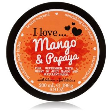 I Love Mango & Papaya unt pentru corp