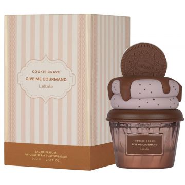Lattafa - Cookie Crave, Give Me Gourmand, apa de parfum, unisex, 75 ml