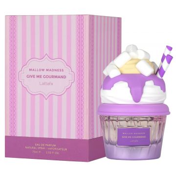 Lattafa - Mallow Madness, Give Me Gourmand, apa de parfum, unisex, 75 ml