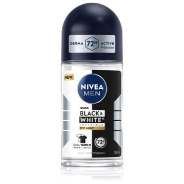 NIVEA MEN Black & White Epic Night antiperspirant roll-on 72 ore