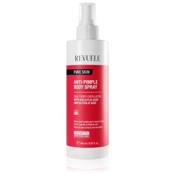 Revuele Pure Skin Anti-Pimple spray pentru corp impotriva acneei