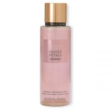 Spray Parfumat de Corp - Victoria's Secret Shimmer Velvet Petals Body Mist, 250 ml