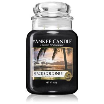 Yankee Candle Black Coconut lumânare parfumată ieftin
