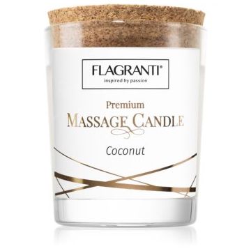 Flagranti Massage Candle Coconut lumânare de masaj