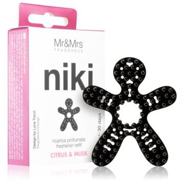 Mr & Mrs Fragrance Niki Citrus & Musk parfum pentru masina