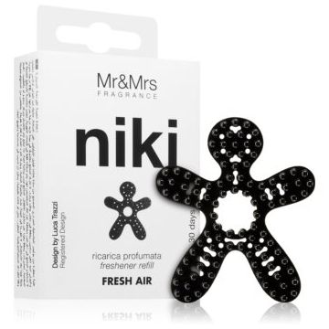 Mr & Mrs Fragrance Niki Fresh Air parfum pentru masina rezervă