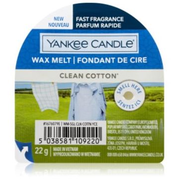 Yankee Candle Clean Cotton ceară pentru aromatizator