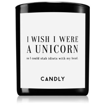 Candly & Co. I wish i were a unicorn lumânare parfumată