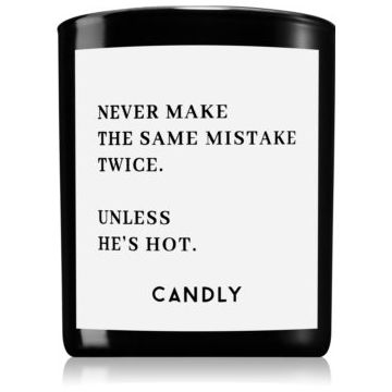 Candly & Co. Never make the same mistake twice lumânare parfumată