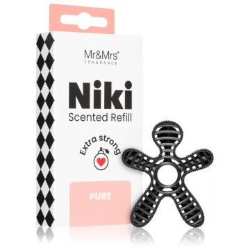 Mr & Mrs Fragrance Niki Pure parfum pentru masina Refil
