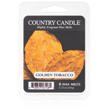 Country Candle Golden Tobacco ceară pentru aromatizator