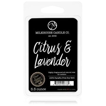 Milkhouse Candle Co. Creamery Citrus & Lavender ceară pentru aromatizator