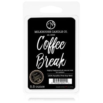 Milkhouse Candle Co. Creamery Coffee Break ceară pentru aromatizator