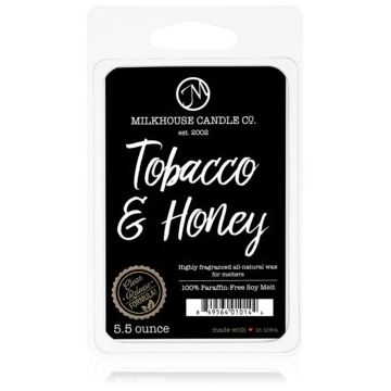 Milkhouse Candle Co. Creamery Tobacco & Honey ceară pentru aromatizator