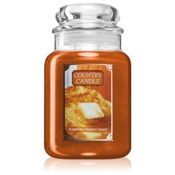 Country Candle Pumpkin French Toast lumânare parfumată