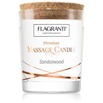 Flagranti Massage Candle Sandal Wood lumânare de masaj