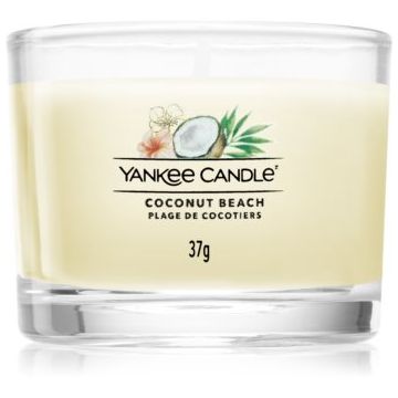 Yankee Candle Coconut Beach lumânare votiv glass