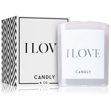 Candly & Co. I Love lumânare parfumată Candly & Co. I Love lumânare parfumată