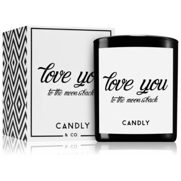 Candly & Co. Love you to the moon and back lumânare parfumată