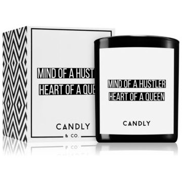 Candly & Co. Mind of a hustler Heart of a queen lumânare parfumată