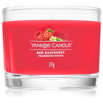 Yankee Candle Red Raspberry lumânare votiv glass