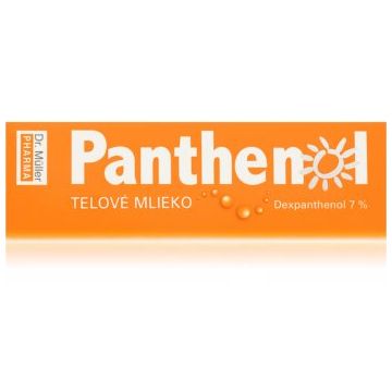 Dr. Müller Panthenol body lotion 7% lotiune hidratanta dupa plaja