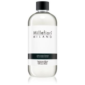 Millefiori Milano White Paper Flowers reumplere în aroma difuzoarelor
