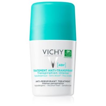 Vichy Deodorant 48h antiperspirant roll-on impotriva transpiratiei excesive