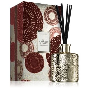 VOLUSPA Japonica Holiday Gilt Pomander & Hinoki aroma difuzor cu rezervã
