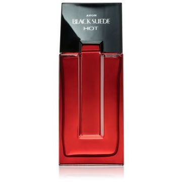 Avon Black Suede Hot Eau de Toilette pentru bărbați